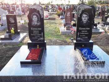 Памятник двойной № 105
